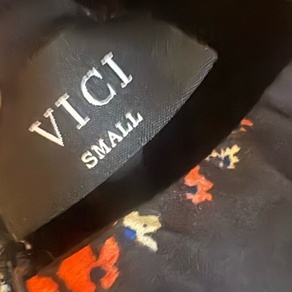 Vici Black Floral Mini Dress - Picture 5 of 5